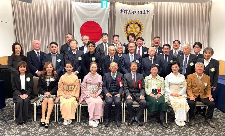 026年2月20日和歌山中ロータリークラブ創立40周年記念例会記念講演写真
